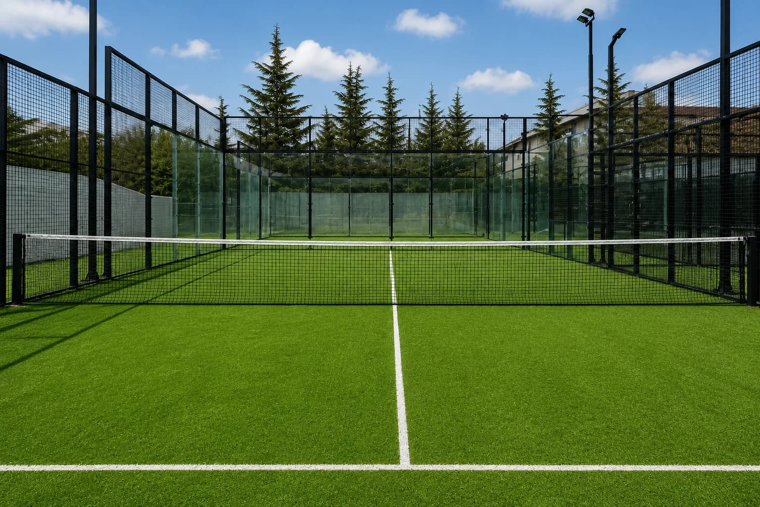 Padel Kortu Zemin Yenileme - Sonra