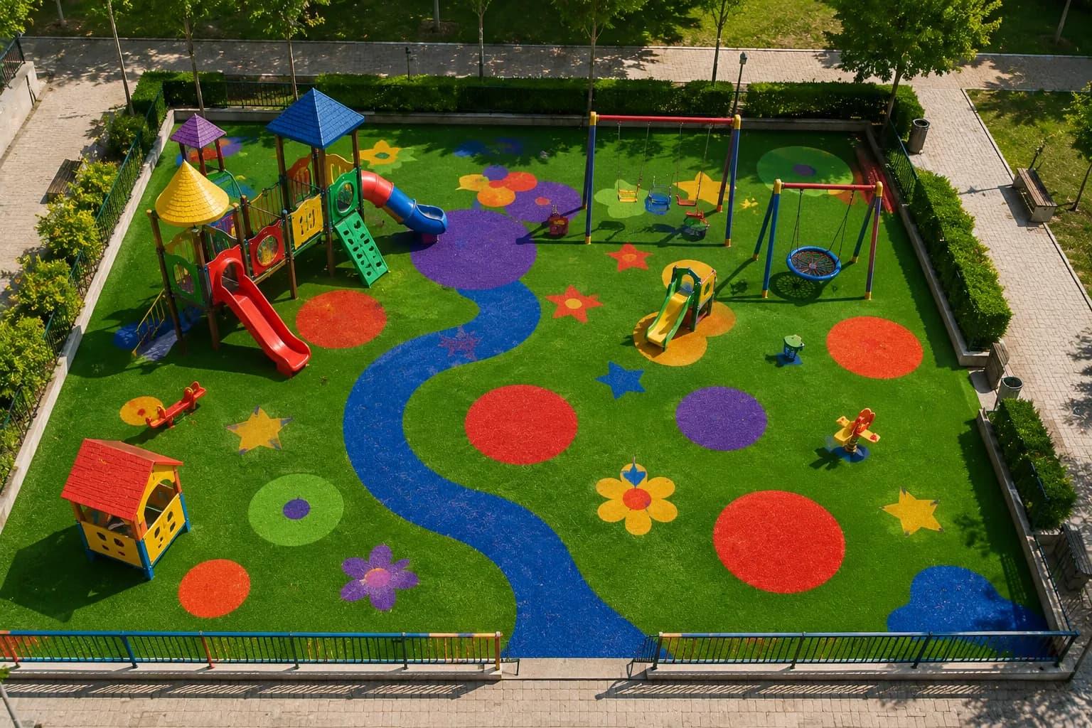 Çocuk Parkı Çim Halı